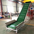 Industry Adjustable Height Inclined Belt Conveyor System